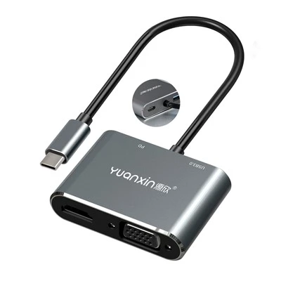 Адаптер USB C 4 в 1